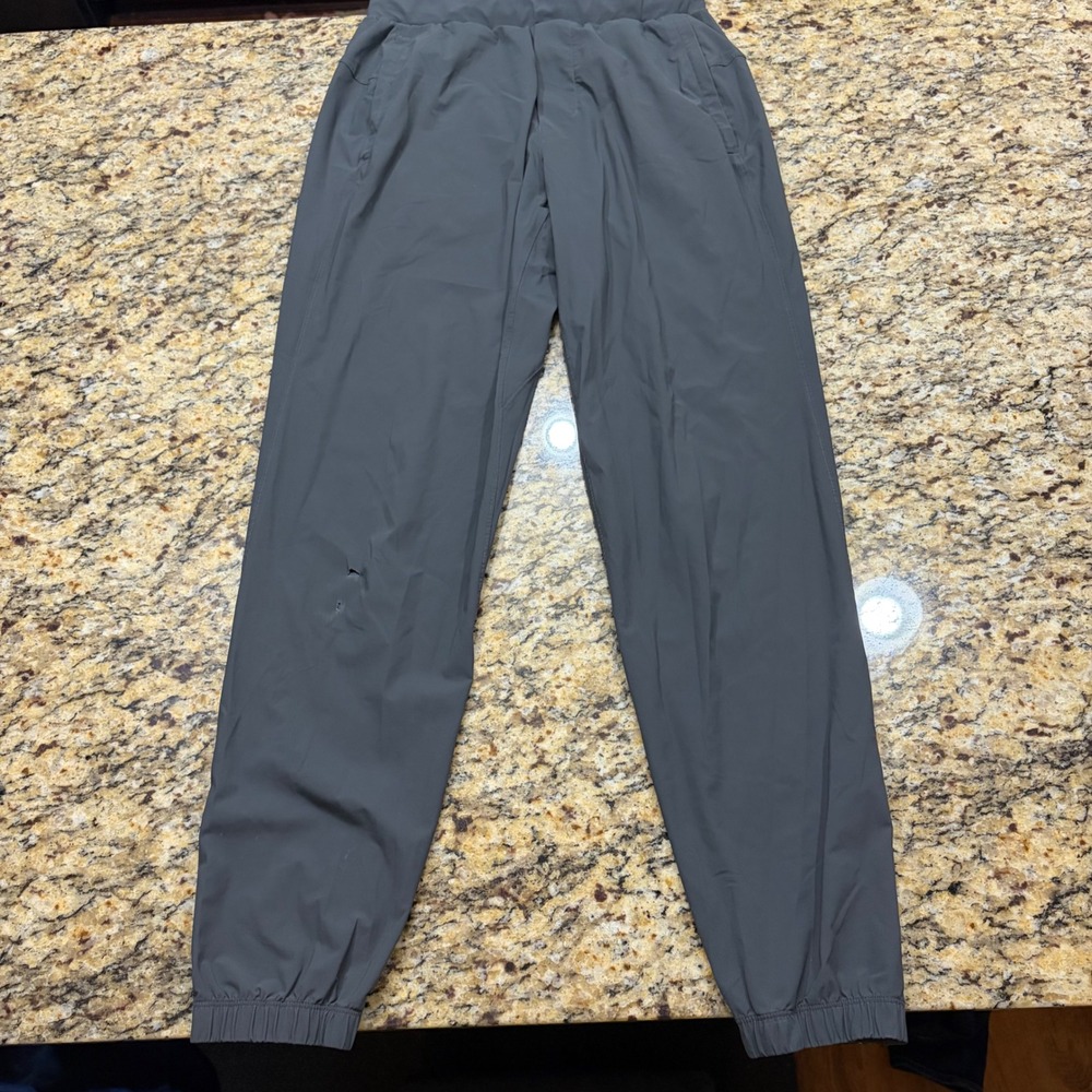 Lululemon Adaptive Surge Joggers Gray Athletic Pants Size S Small Zipper ws